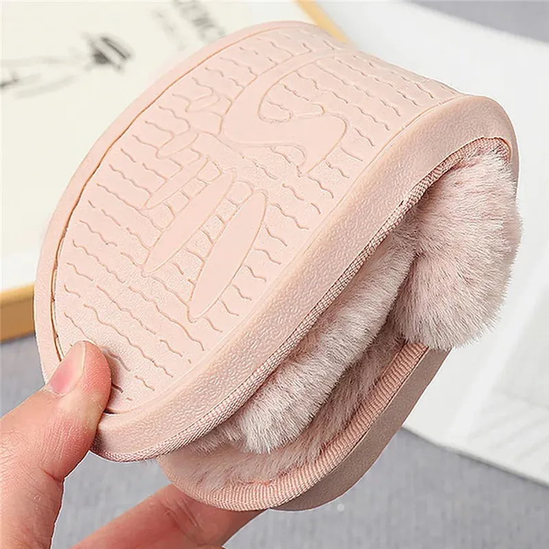 2023 Winter Women Home Indoor Casual Slippers Female Flip Flops Fluffy Shoes Cross Design Slides Ladies Soft Warm Plush Slipper