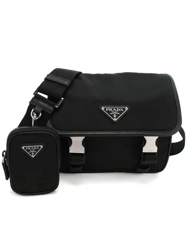 2VD034 XOP 2DMH F0002 RE NYLON leather shoulder bag