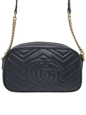 447632 GG Marmont Matelasse Small Cross Bag