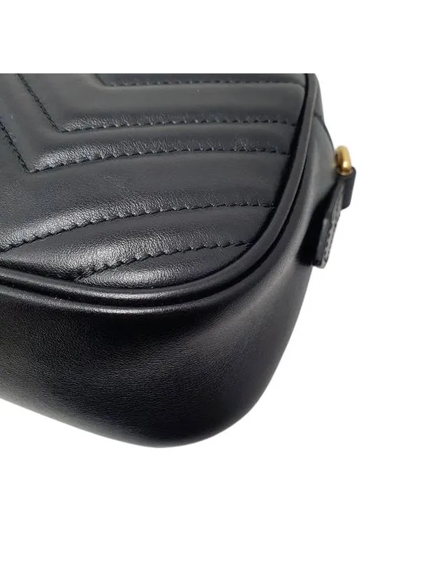447632 GG Marmont Matelasse Small Cross Bag