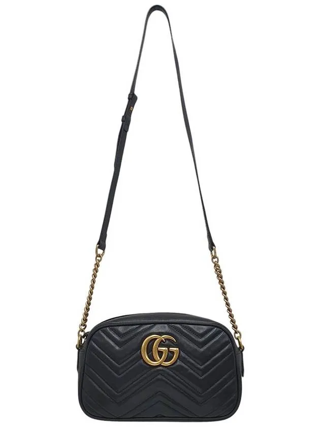 447632 GG Marmont Matelasse Small Cross Bag