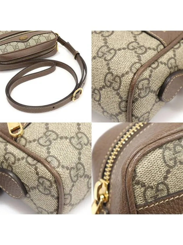 517350 GG Supreme Canvas WEB Ophidia Mini Cross Bag