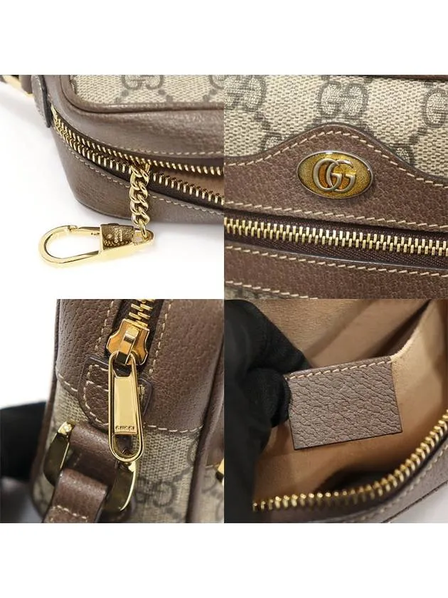517350 GG Supreme Canvas WEB Ophidia Mini Cross Bag