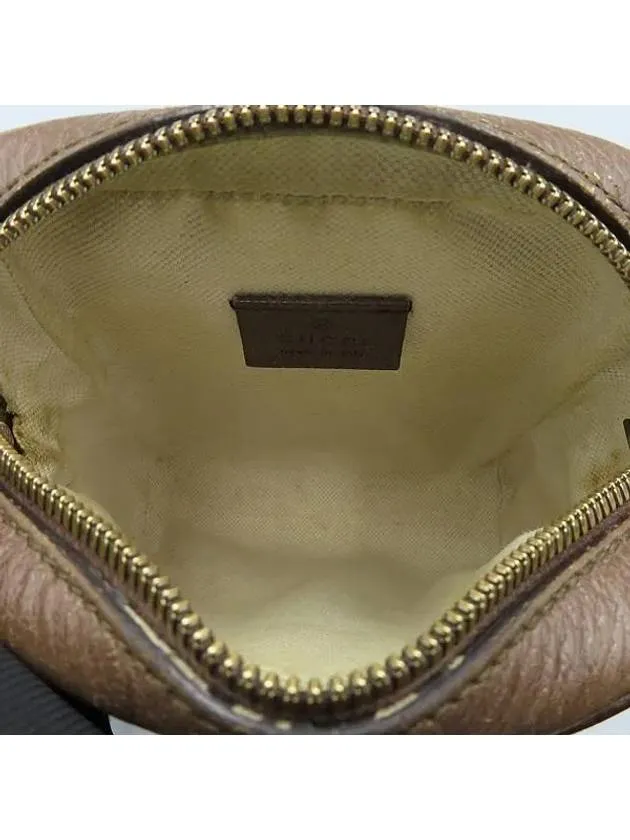 598127 GG Logo Supreme Canvas Ophidia Mini Cross Bag