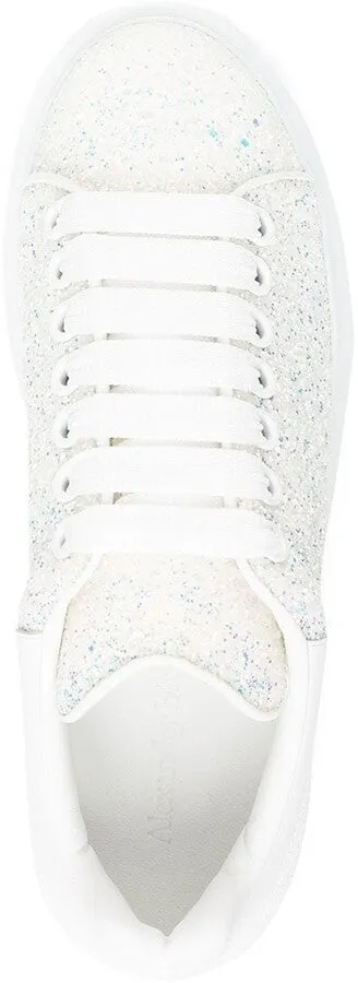ALEXANDER McQUEEN OVERSIZED GLITTER CHUNKY TRAINERS