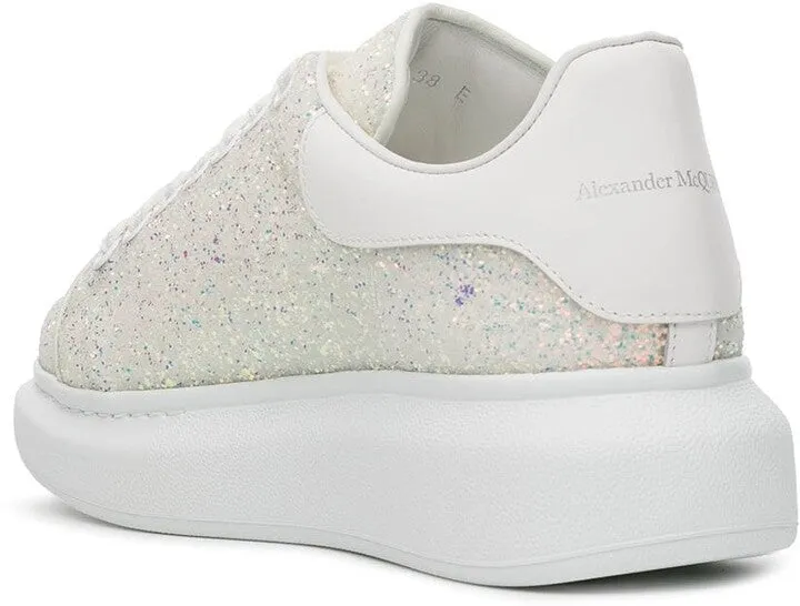 ALEXANDER McQUEEN OVERSIZED GLITTER CHUNKY TRAINERS