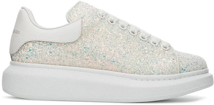 ALEXANDER McQUEEN OVERSIZED GLITTER CHUNKY TRAINERS