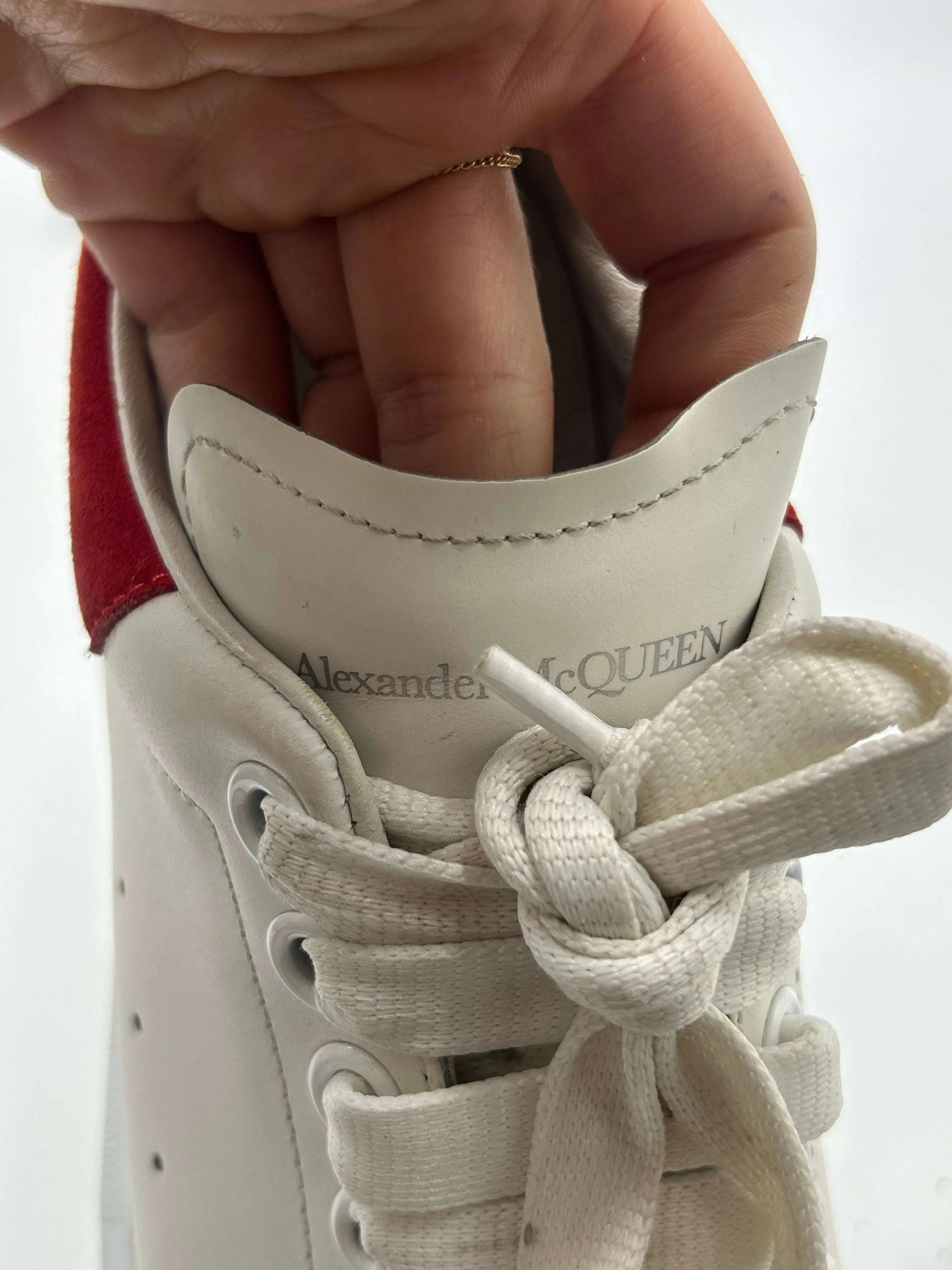 Alexander McQueen Oversized Trainers Luxury Designer Shoes Size: 7.5