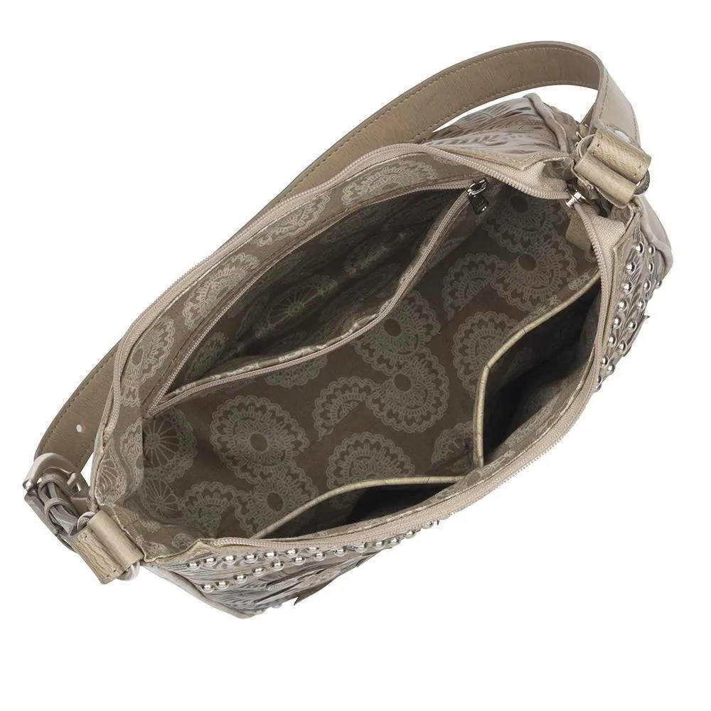 American West Annie's Secret Collection Shoulder Bag With Secret Compartment Style 8952629