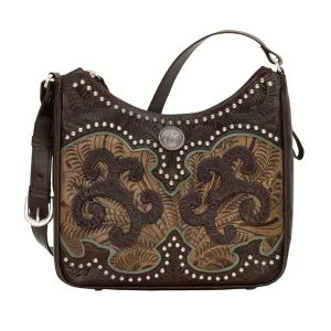 American West Annie's Secret Collection Shoulder Bag With Secret Compartment Style 8952629