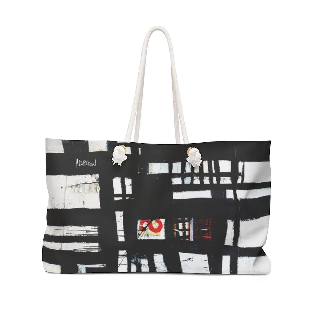 B & W Weekender Bag
