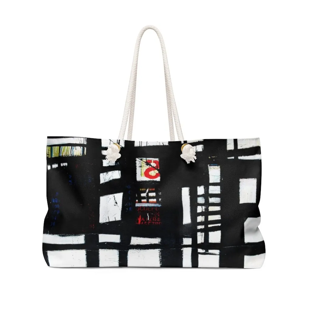 B & W Weekender Bag