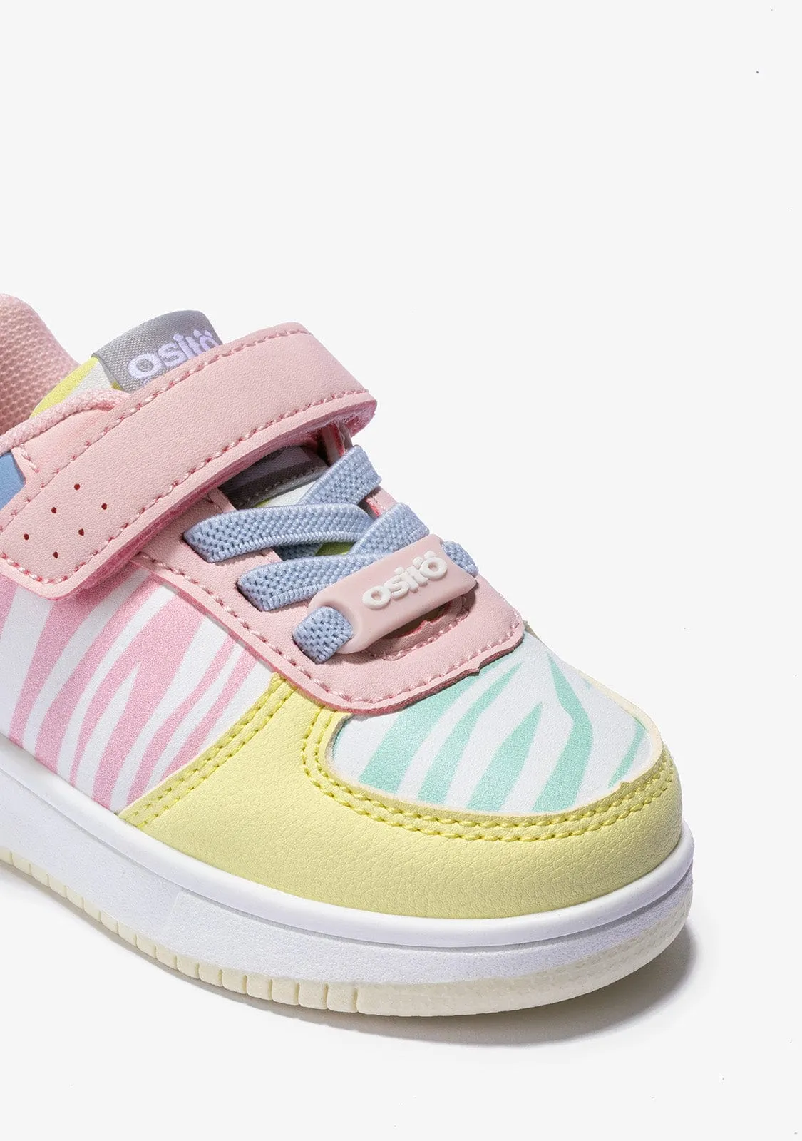 Baby's Zebra Multicolour Sneakers Napa