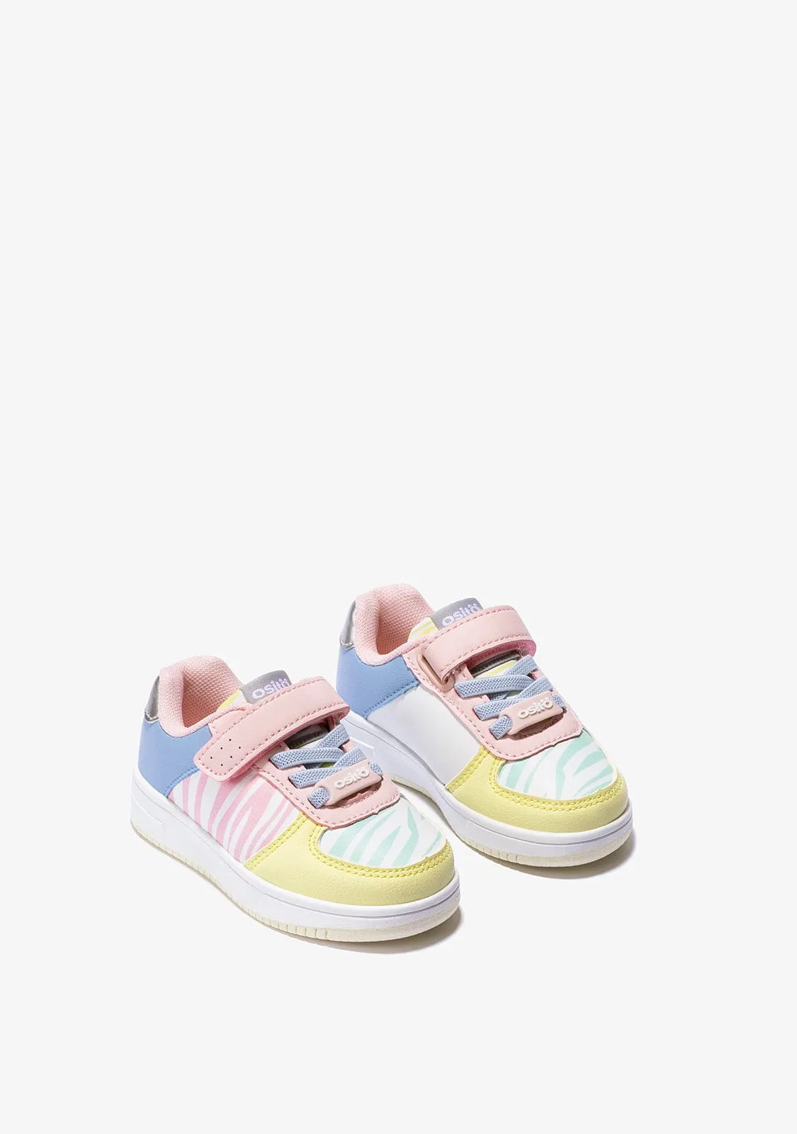 Baby's Zebra Multicolour Sneakers Napa