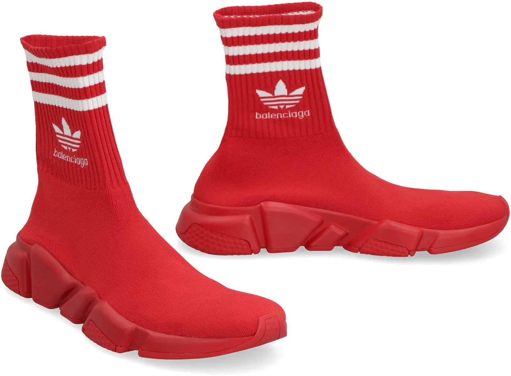 Balenciaga Balenciaga X Adidas -Speed Trainers Knitted Sock-Sneakers
