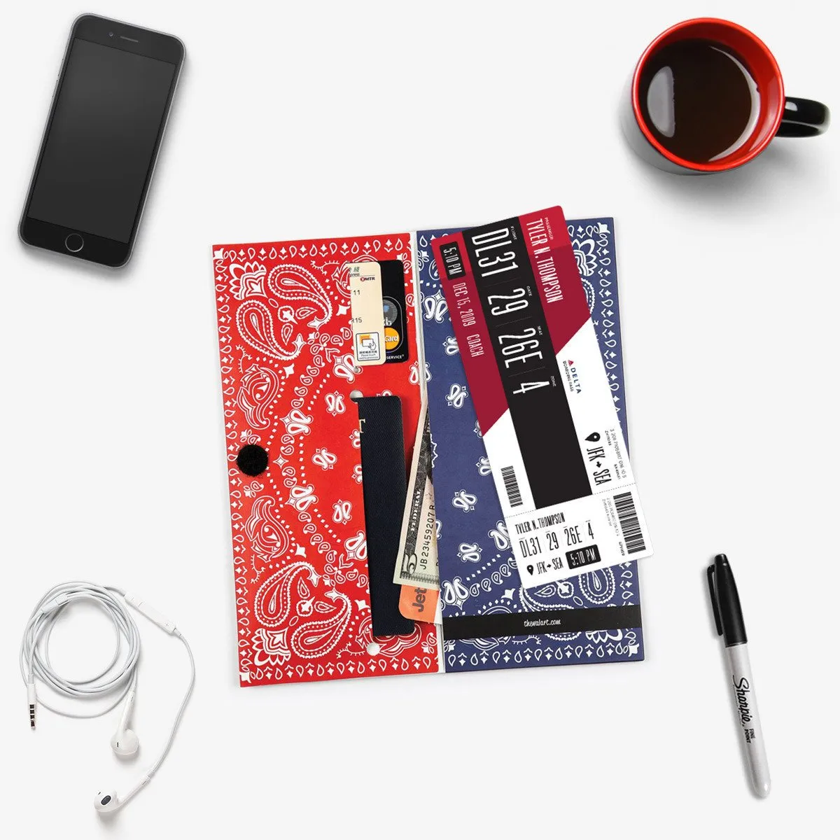 Bandana Travel Wallet