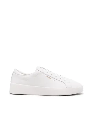 BOSS lace-up leather sneakers