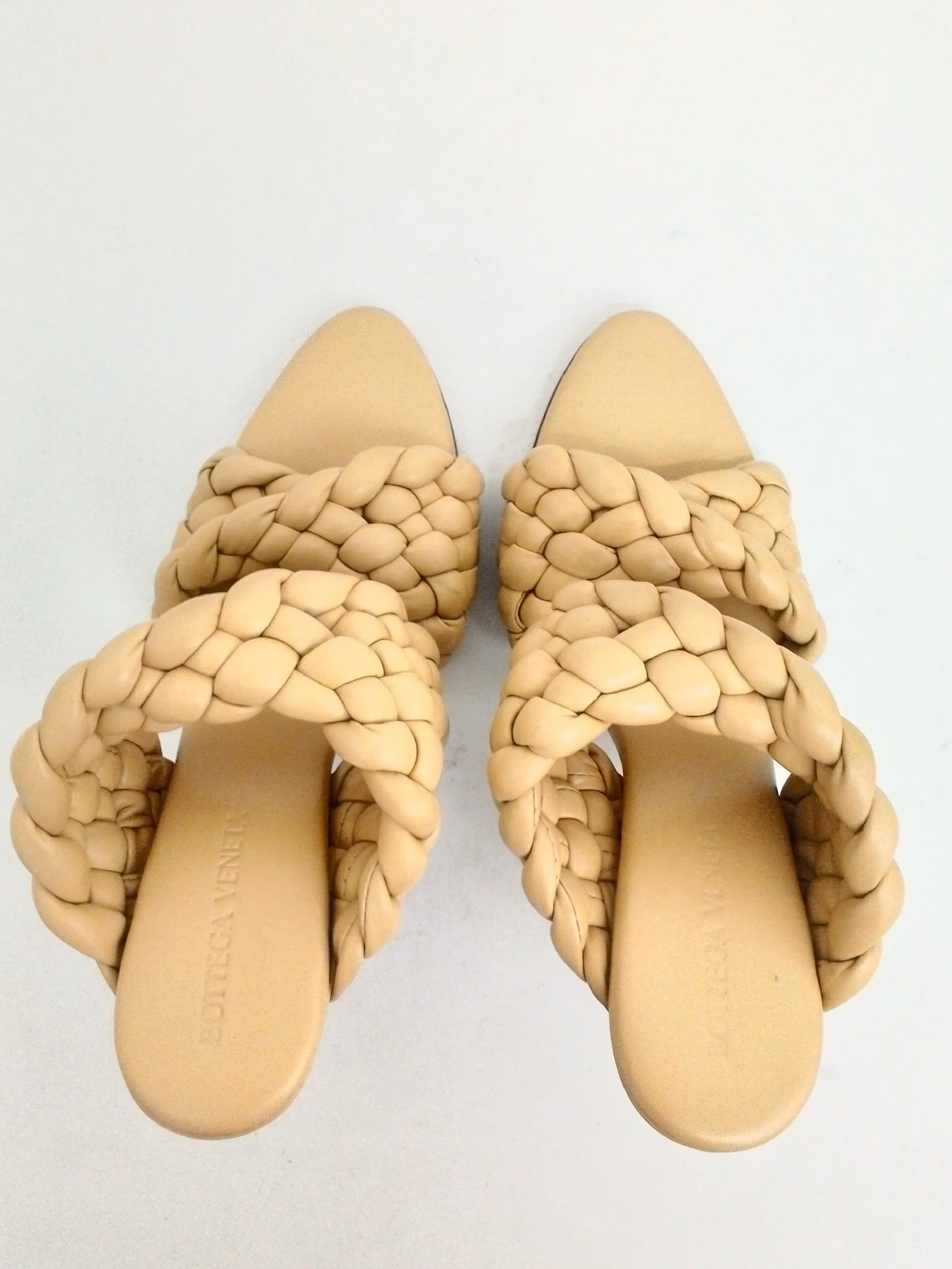 Bottega Venta Women's Light Yellow Mule Sandal Size 36