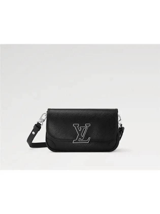 Buci Epi Leather Cross Bag Black