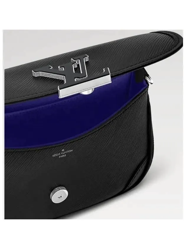 Buci Epi Leather Cross Bag Black