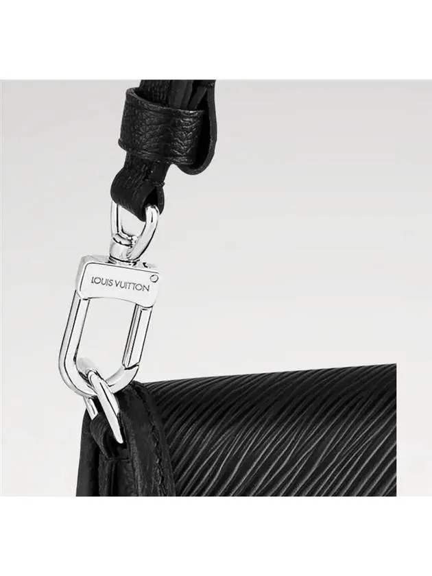 Buci Epi Leather Cross Bag Black