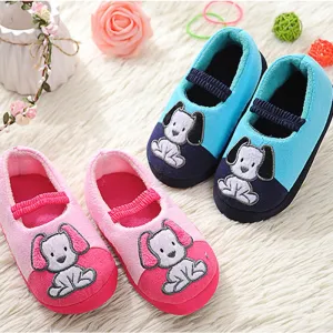 Cartoon Lucky Dog Non-slip Home Shoes