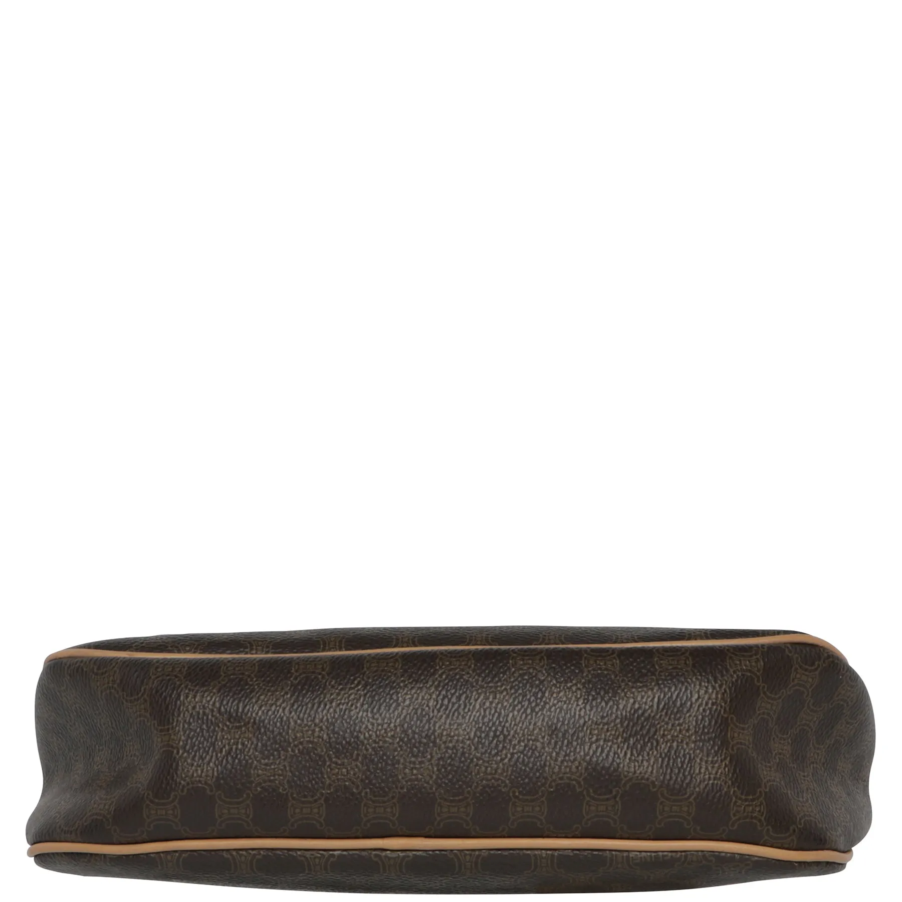 Celine Y2K Macadam Monogram Leather Shoulder Bag
