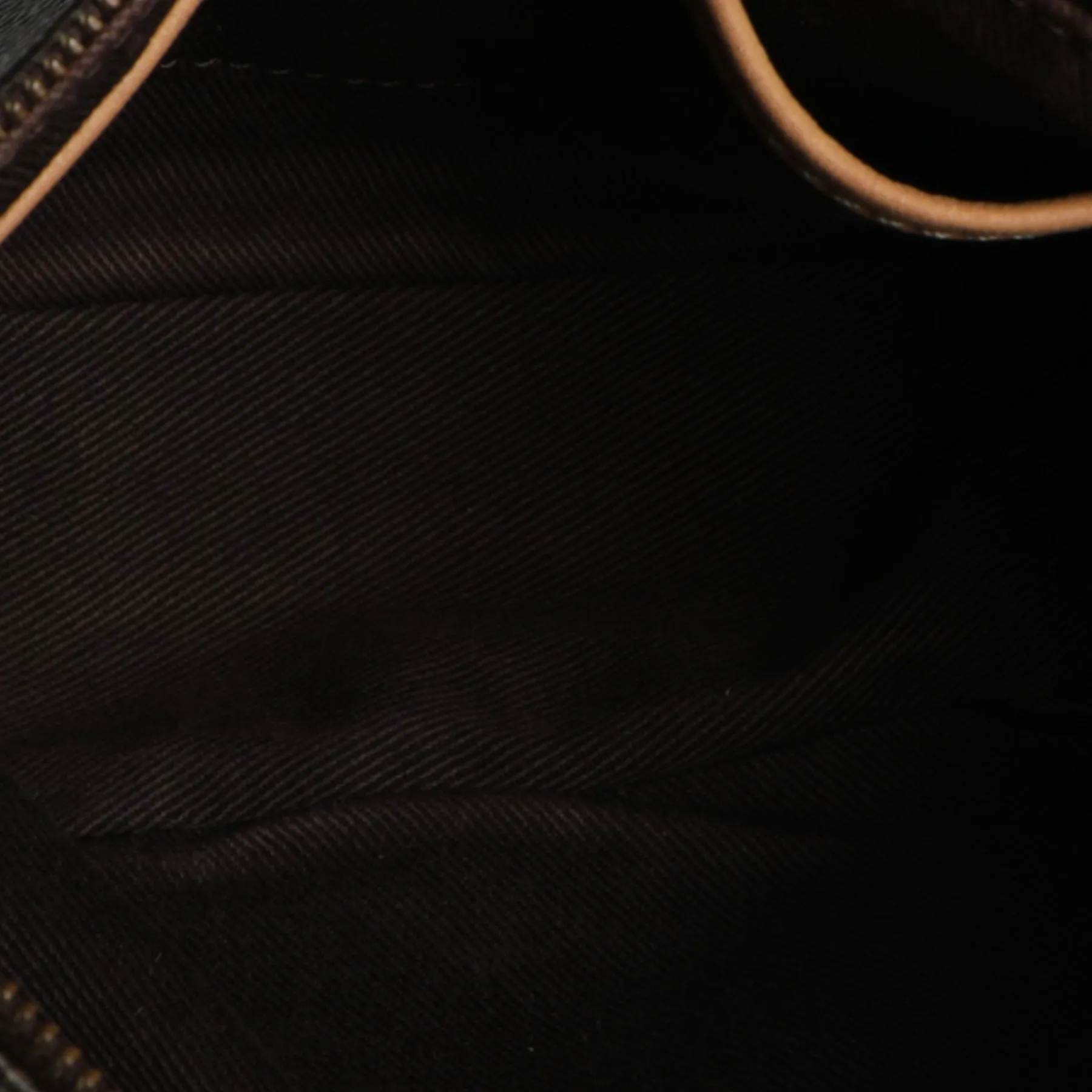 Celine Y2K Macadam Monogram Leather Shoulder Bag