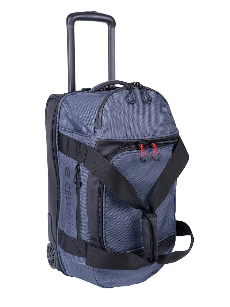 Cellini Xplorer Small Double Decker Trolley Duffel | Blue
