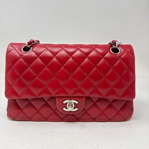 Chanel Classic Flap Bag Red Quilted Medium