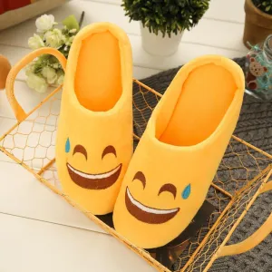 Chicvane Adult's Family Faux Fur Cute Slippers Comfy Slip on Anti-skid Sole indoor outdoor