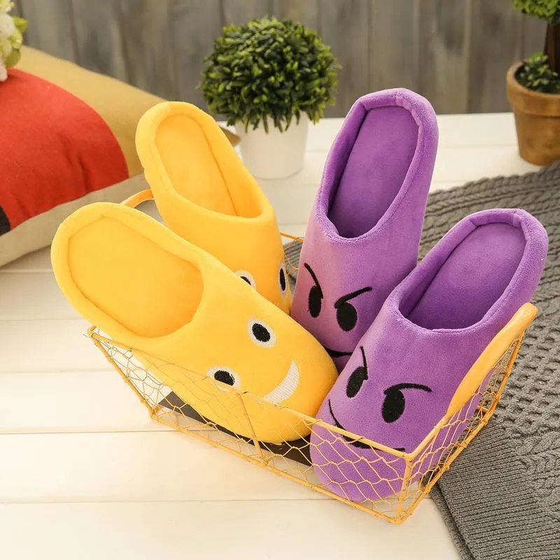 Chicvane Adult's Family Faux Fur Cute Slippers Comfy Slip on Anti-skid Sole indoor outdoor