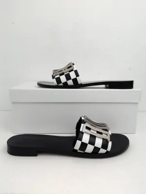 Christian Dior Women's Sandal Dior Evolution Black/White Size 37.5