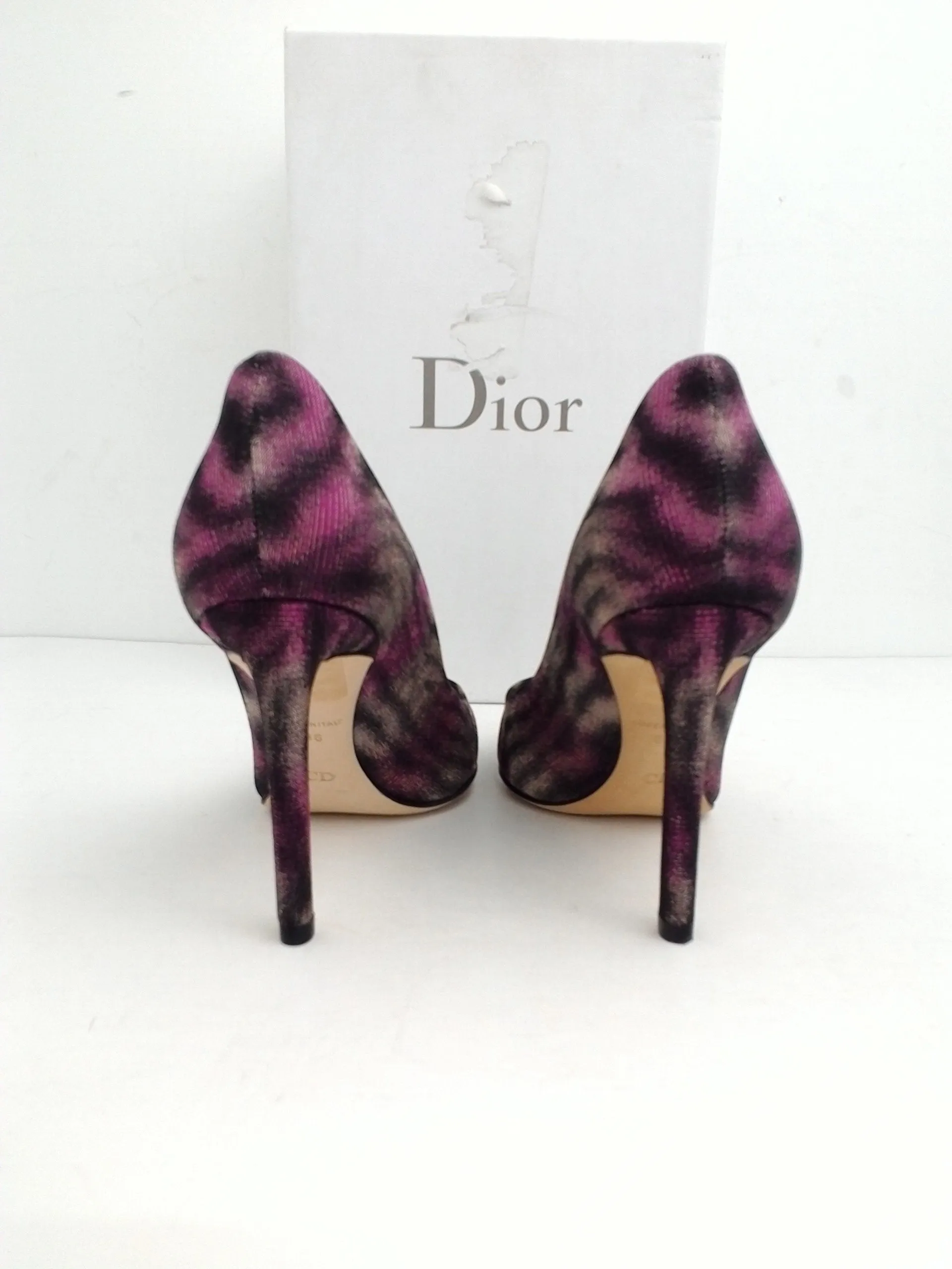 Christian Dior Women's Sublime Pump Purple/Black Size 36