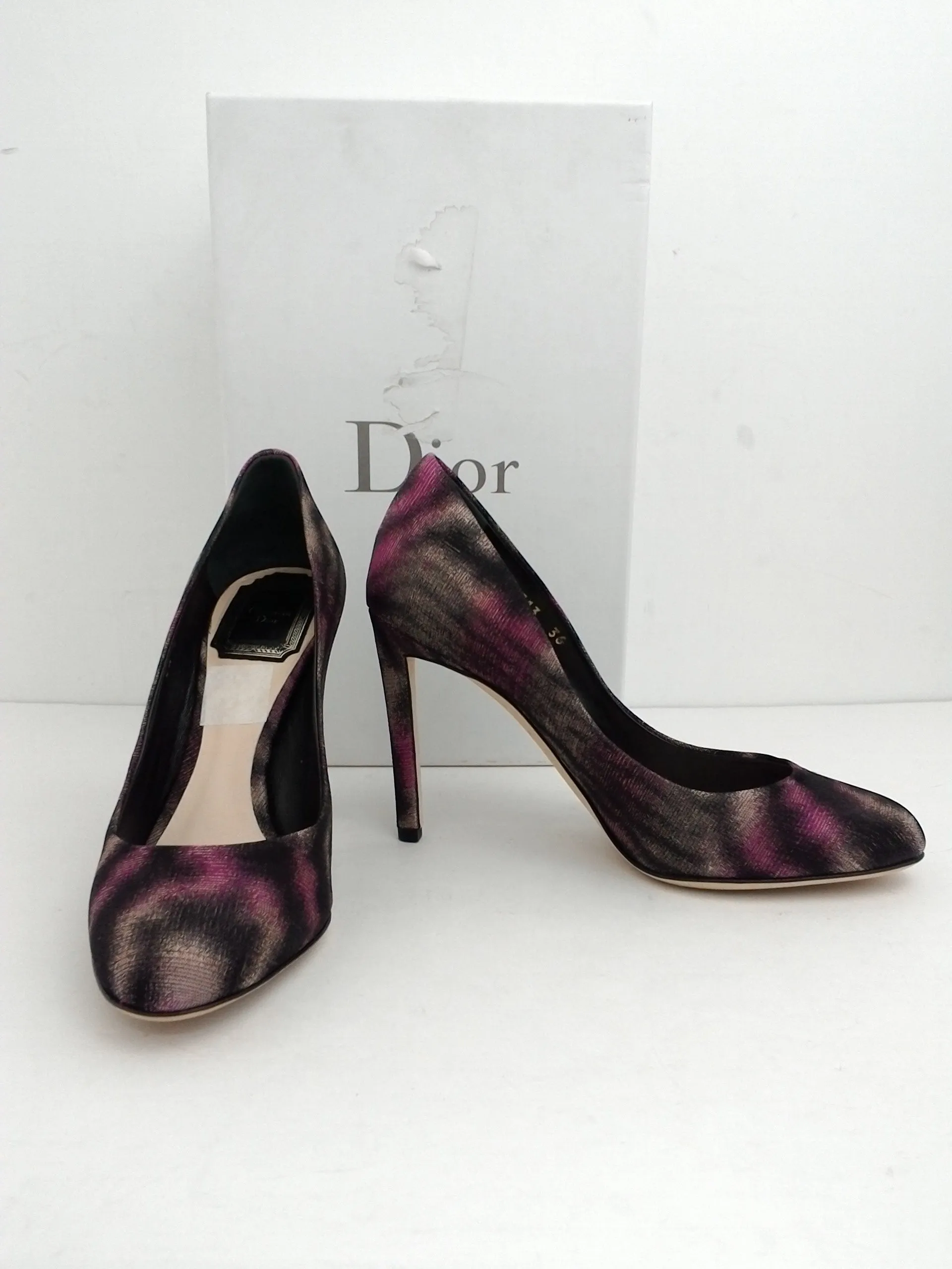 Christian Dior Women's Sublime Pump Purple/Black Size 36