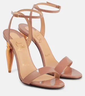 Christian Louboutin Lipqueen patent leather sandals