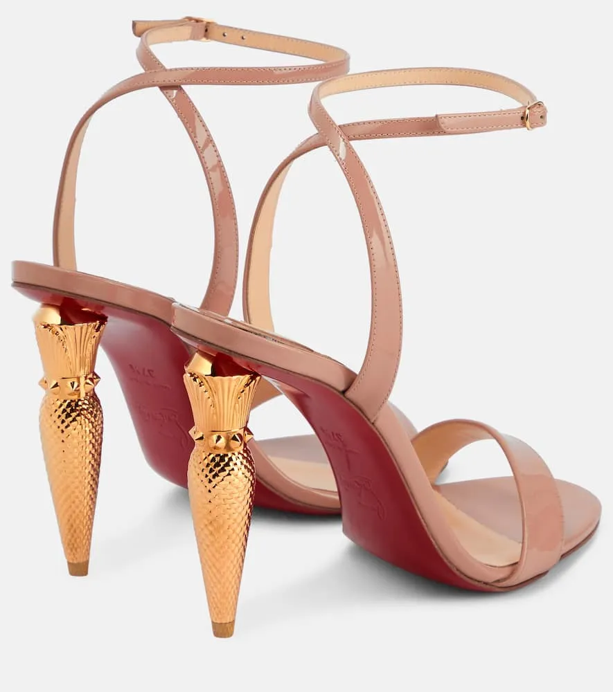 Christian Louboutin Lipqueen patent leather sandals