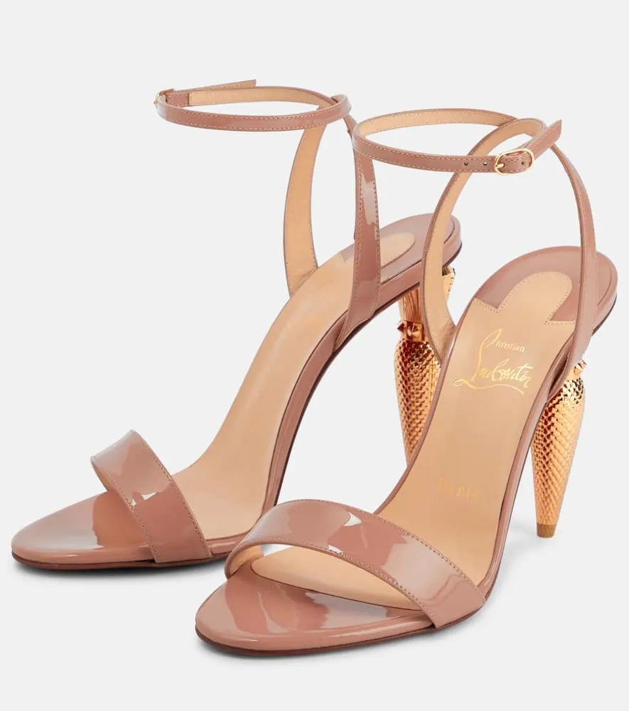 Christian Louboutin Lipqueen patent leather sandals