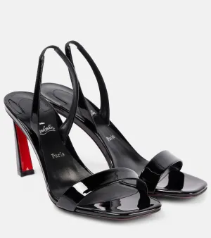 Christian Louboutin O Condora 85 patent leather sandals