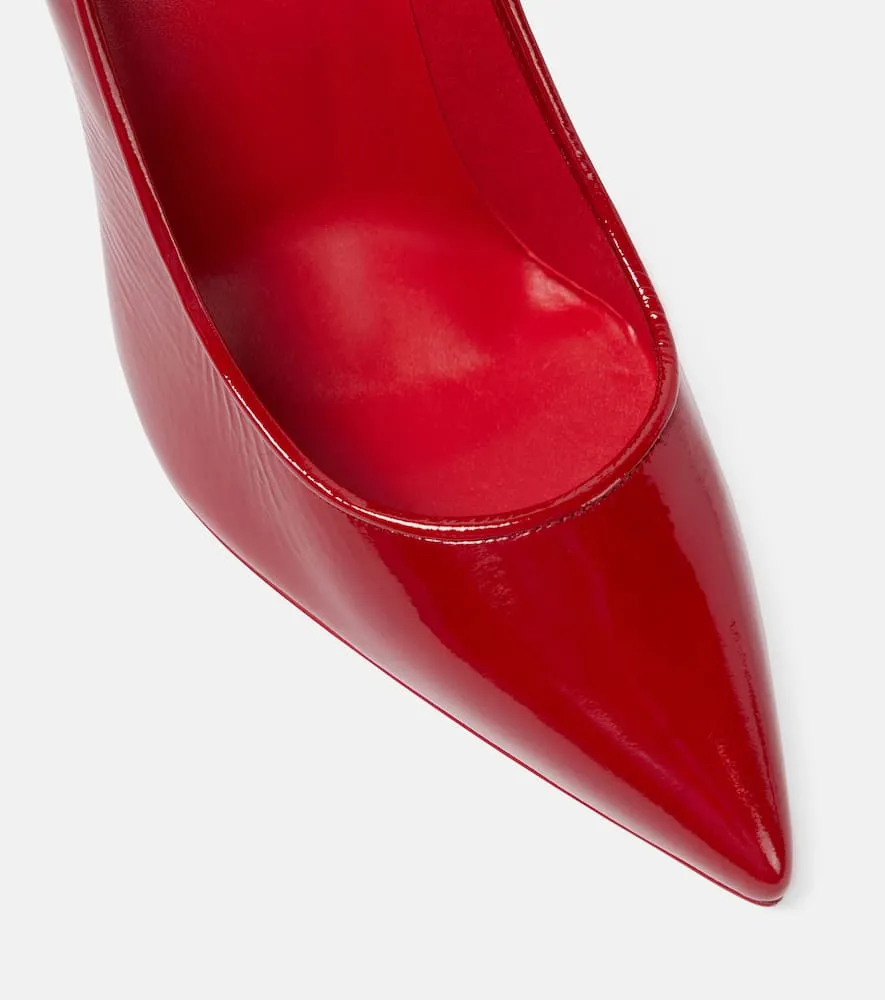 Christian Louboutin Sporty Kate 100 patent leather pumps