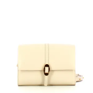 Coccinelle - Dorian Lambskin White Mini Crosbody Bag - RCK550101 - LAMBSKIN/WHITE