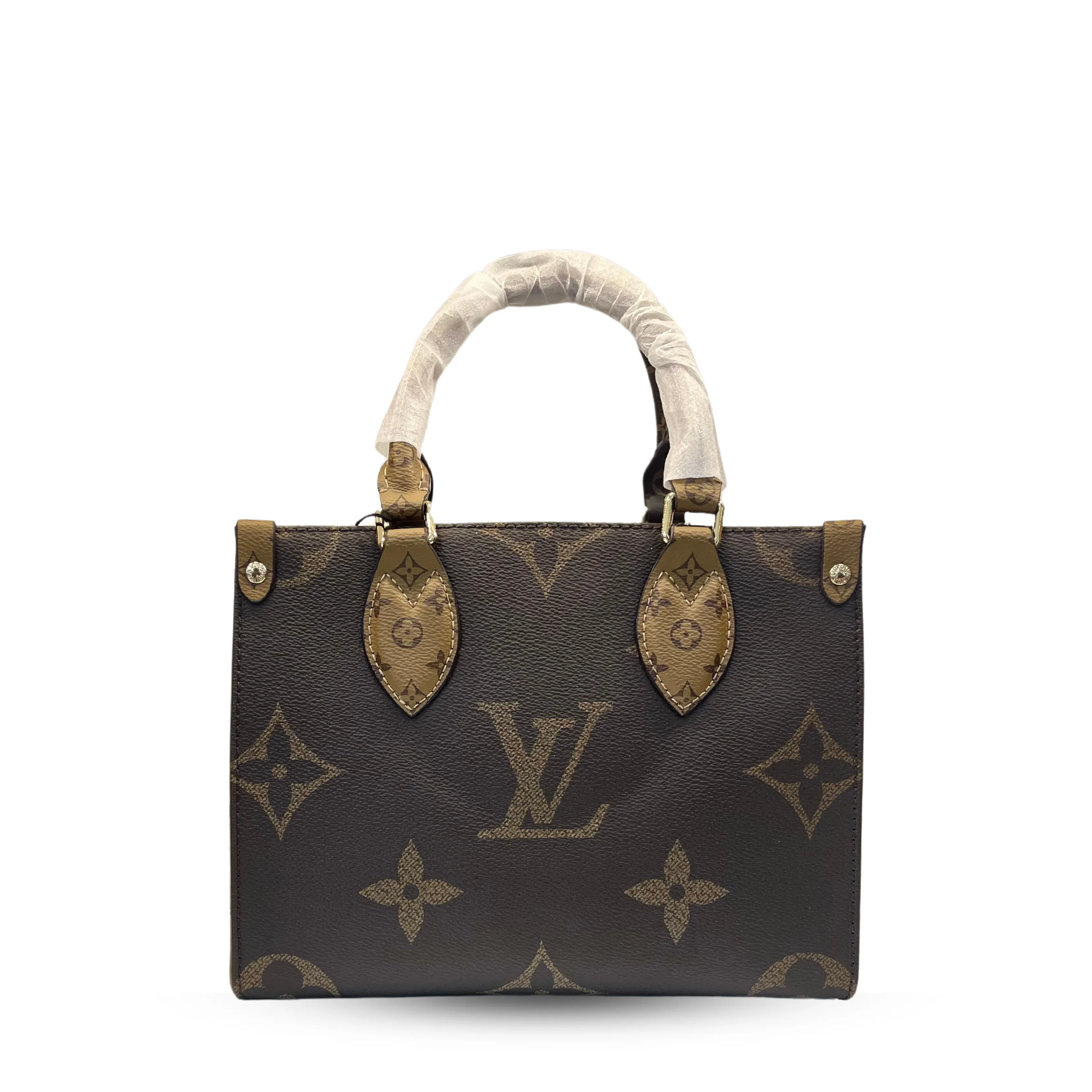 Elegant Dark Brown Designer Handbag | A1171