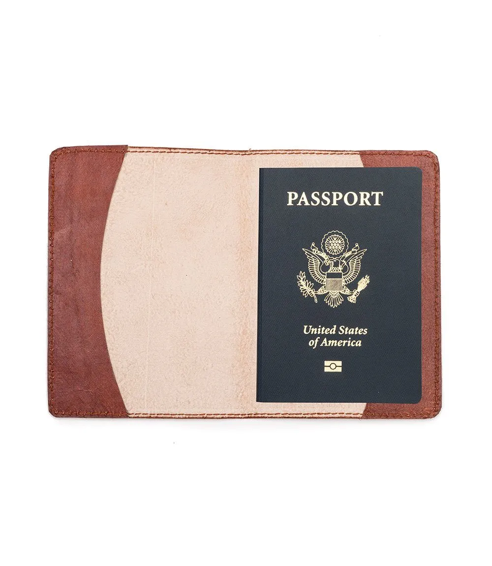 Ethical Leather Passport Cover
