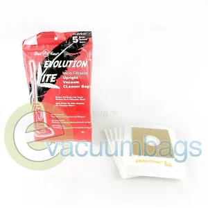 Evolution Lite DCC-658 Upright Paper Vacuum Bags, 5 bags #01-2410-01