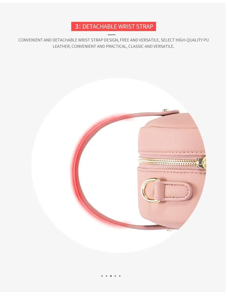 Fashion Designer PU Leather Shoulder Bag Women Messenger Crossbody Quality Handbags Clutch Vintage