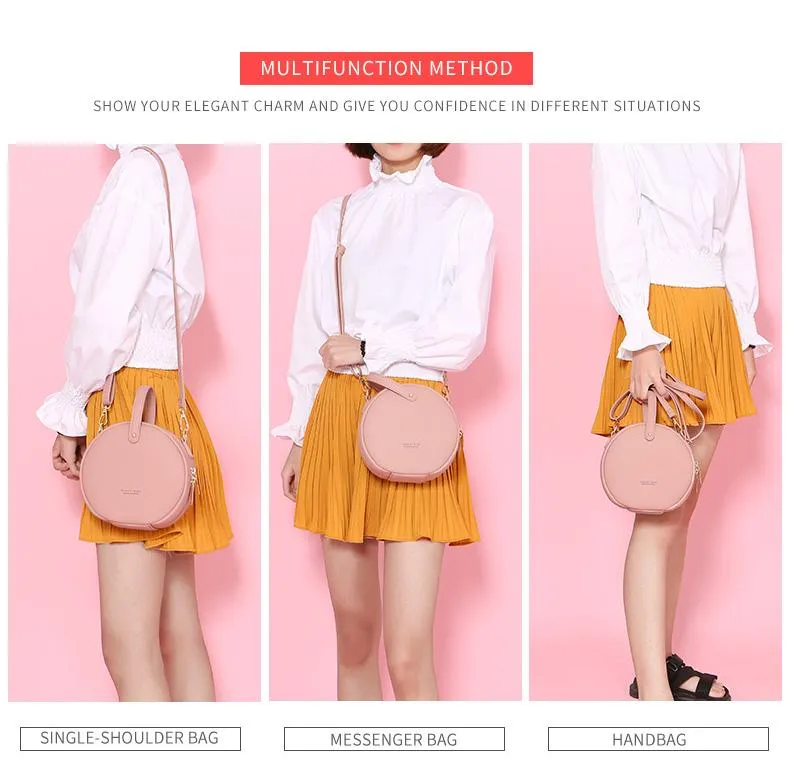 Fashion Designer PU Leather Shoulder Bag Women Messenger Crossbody Quality Handbags Clutch Vintage