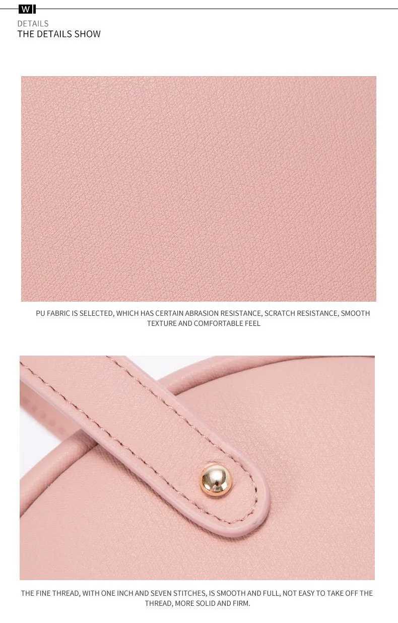 Fashion Designer PU Leather Shoulder Bag Women Messenger Crossbody Quality Handbags Clutch Vintage