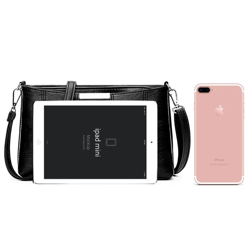 Fashion Women Pu Leather Vintage Small Messenger Bag