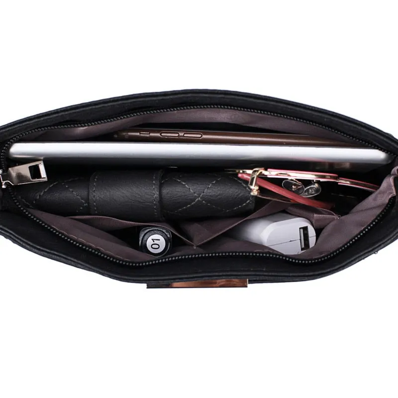 Fashion Women Pu Leather Vintage Small Messenger Bag