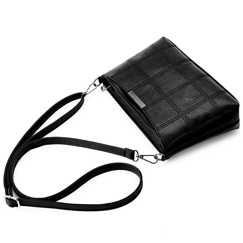 Fashion Women Pu Leather Vintage Small Messenger Bag
